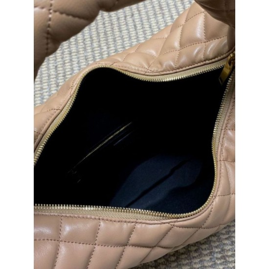 Replica Borsa hobo Icare YSL Saint Laurent in nappa rosa Imitazioni Falso
