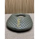 Replica Borsa hobo Icare YSL Saint Laurent in nappa grigio/verde Imitazioni Falso Replica Borsa hobo Icare YSL Saint Laurent in nappa grigio/verde Imitazioni Falso
