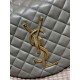 Replica Borsa hobo Icare YSL Saint Laurent in nappa grigio/verde Imitazioni Falso Replica Borsa hobo Icare YSL Saint Laurent in nappa grigio/verde Imitazioni Falso