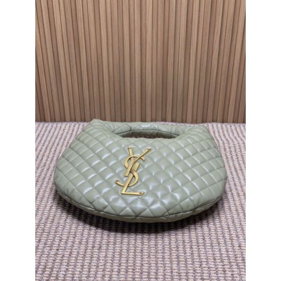 Replica Borsa hobo Icare YSL Saint Laurent in nappa verde Imitazioni Falso