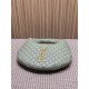 Replica Borsa hobo Icare YSL Saint Laurent in nappa verde Imitazioni Falso