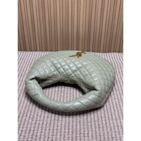 Replica Borsa hobo Icare YSL Saint Laurent in nappa verde Imitazioni Falso