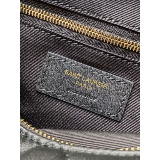 Replica Borsa hobo Icare YSL Saint Laurent in nappa verde Imitazioni Falso