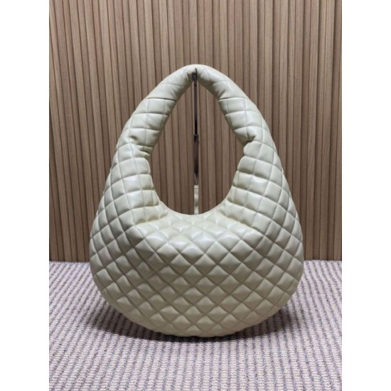 Replica Borsa hobo Icare YSL Saint Laurent in nappa beige Imitazioni Falso