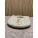 Replica Borsa hobo Icare YSL Saint Laurent in nappa beige Imitazioni Falso