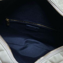 Replica Borsa hobo Icare YSL Saint Laurent in nappa beige Imitazioni Falso