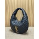 Replica Borsa hobo Icare YSL Saint Laurent in nappa nera Imitazioni Falso