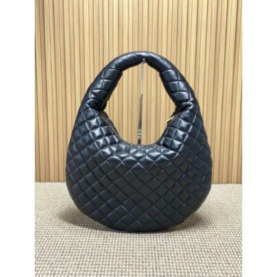 Replica Borsa hobo Icare YSL Saint Laurent in nappa nera Imitazioni Falso