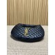 Replica Borsa hobo Icare YSL Saint Laurent in nappa nera Imitazioni Falso