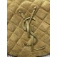 Replica Borsa hobo Icare YSL Saint Laurent in camoscio giallo Imitazioni Falso