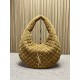 Replica Borsa hobo Icare YSL Saint Laurent in camoscio giallo Imitazioni Falso