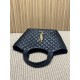 Replica Borsa tote media Icare classico YSL Saint Laurent nera Imitazioni Falso