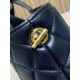 Replica Borsa tote media Icare classico YSL Saint Laurent nera Imitazioni Falso