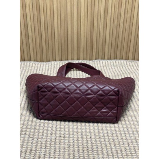 Replica Borsa tote media Icare classico YSL Saint Laurent rossa Imitazioni Falso