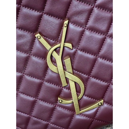 Replica Borsa tote media Icare classico YSL Saint Laurent rossa Imitazioni Falso
