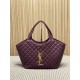 Replica Borsa tote media Icare classico YSL Saint Laurent rossa Imitazioni Falso