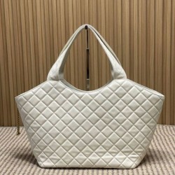Replica Borsa tote media Icare classico YSL Saint Laurent beige Imitazioni Falso