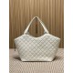 Replica Borsa tote media Icare classico YSL Saint Laurent beige Imitazioni Falso