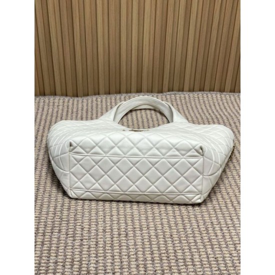 Replica Borsa tote media Icare classico YSL Saint Laurent beige Imitazioni Falso