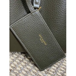 Replica Borsa hobo mini morbida YSL Saint Laurent Le 5 À 7 Caffè Chiaro Imitazioni Falso