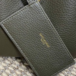 Replica Borsa hobo mini morbida YSL Saint Laurent Le 5 À 7 Caffè Chiaro Imitazioni Falso