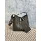Replica Borsa hobo mini morbida YSL Saint Laurent Le 5 À 7 Caffè Chiaro Imitazioni Falso