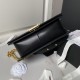 Replica Borsa Chanel Boy Flap Classic A67086 in pelle di vitello martellata con finiture in oro opaco nera Imitazioni Falso