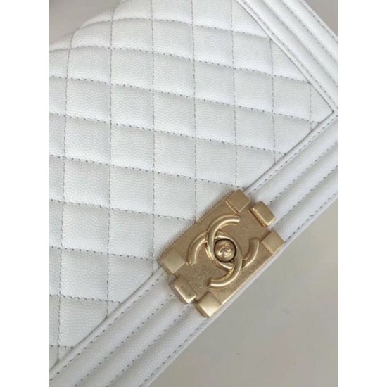 Replica Borsa Chanel Boy Flap Classic A67086 Pelle di vitello granata hardware oro/argento bianca Imitazioni Falso Replica Borsa Chanel Boy Flap Classic A67086 Pelle di vitello granata hardware oro/argento bianca Imitazioni Falso