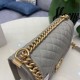 Replica Borsa Chanel Boy Flap Classic A67086 Pelle di vitello granata hardware oro grigio Imitazioni Falso Replica Borsa Chanel Boy Flap Classic A67086 Pelle di vitello granata hardware oro grigio Imitazioni Falso
