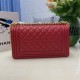 Replica Borsa Chanel Boy Flap Classic A67086 Pelle di vitello granata hardware oro/argento rossa Imitazioni Falso Replica Borsa Chanel Boy Flap Classic A67086 Pelle di vitello granata hardware oro/argento rossa Imitazioni Falso