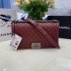 Replica Borsa Chanel Boy Flap Classic A67086 Pelle di vitello granata hardware oro/argento bordeaux Imitazioni Falso