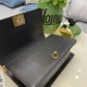 Replica Borsa Chanel Boy Flap Classic A67086 Pelle di vitello granata hardware bronzo nera Imitazioni Falso