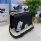 Replica Borsa Chanel Boy Flap Chevron A67086 Pelle di vitello granata hardware oro nera Imitazioni Falso