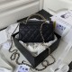 Replica Borsa Chanel Kelly Dark Horse con Manico Lungo AP3238 Nero Imitazioni Falso