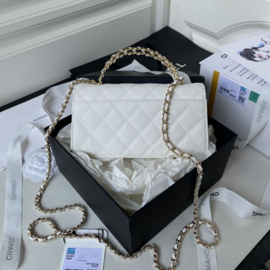 Replica Borsa Chanel Kelly Dark Horse con Manico Lungo AP3238 Bianco Imitazioni Falso Replica Borsa Chanel Kelly Dark Horse con Manico Lungo AP3238 Bianco Imitazioni Falso