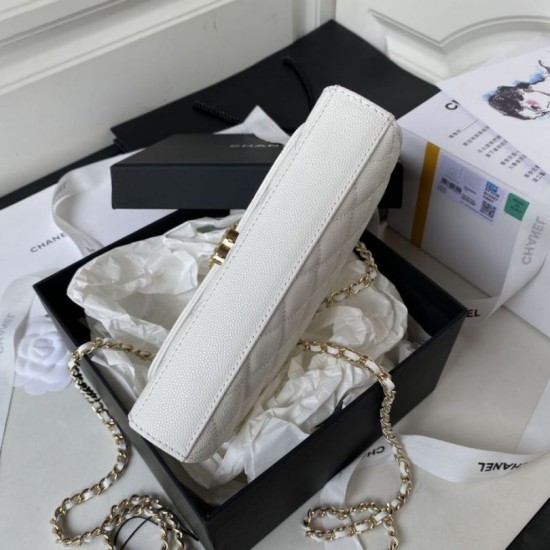 Replica Borsa Chanel Kelly Dark Horse con Manico Lungo AP3238 Bianco Imitazioni Falso Replica Borsa Chanel Kelly Dark Horse con Manico Lungo AP3238 Bianco Imitazioni Falso