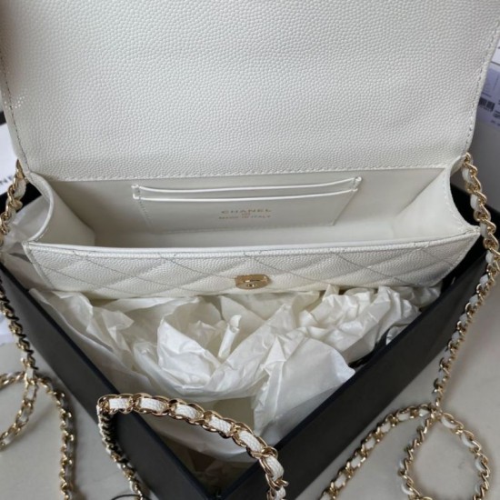 Replica Borsa Chanel Kelly Dark Horse con Manico Lungo AP3238 Bianco Imitazioni Falso Replica Borsa Chanel Kelly Dark Horse con Manico Lungo AP3238 Bianco Imitazioni Falso