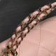 Replica Borsa Chanel Kelly Dark Horse con manico lungo AP3238 Rosa Imitazioni Falso