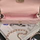 Replica Borsa Chanel Kelly Dark Horse con manico lungo AP3238 Rosa Imitazioni Falso