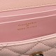 Replica Borsa Chanel Kelly Dark Horse con manico lungo AP3238 Rosa Imitazioni Falso