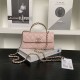 Replica Borsa Chanel Kelly Dark Horse con manico lungo AP3238 Rosa Imitazioni Falso