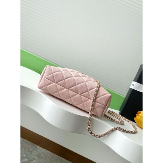 Replica Borsa Chanel 25S Edizione Limitata Vanity Case con Manico Superiore AP4591 Rosa Imitazioni Falso