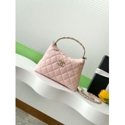 Replica Borsa Chanel 25S Edizione Limitata Vanity Case con Manico Superiore AP4591 Rosa Imitazioni Falso