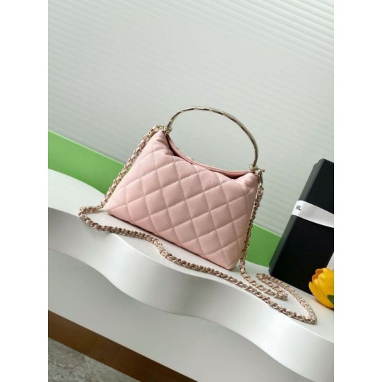 Replica Borsa Chanel 25S Edizione Limitata Vanity Case con Manico Superiore AP4591 Rosa Imitazioni Falso