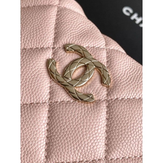 Replica Borsa Chanel 25S Edizione Limitata Vanity Case con Manico Superiore AP4591 Rosa Imitazioni Falso