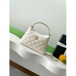 Replica Borsa Chanel 25S Edizione Limitata Vanity Case con Manico Superiore AP4591 Beige Imitazioni Falso