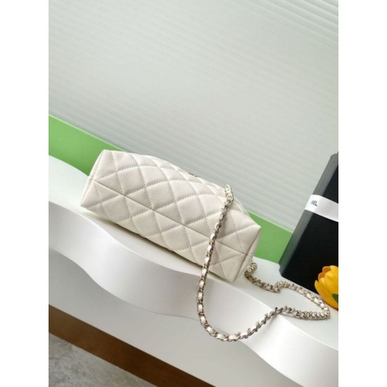 Replica Borsa Chanel 25S Edizione Limitata Vanity Case con Manico Superiore AP4591 Beige Imitazioni Falso