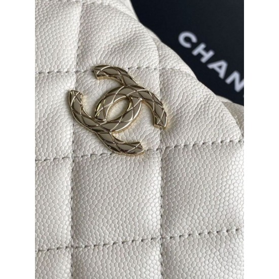 Replica Borsa Chanel 25S Edizione Limitata Vanity Case con Manico Superiore AP4591 Beige Imitazioni Falso