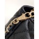 Replica Borsa Chanel 25S Edizione Limitata Vanity Case con Manico Superiore AP4591 Nero Imitazioni Falso