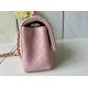 Replica Borsa Chanel 25SS Mini Flap Vintage con Manico Superiore AS2431 Rosa Imitazioni Falso